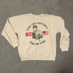Vintage Muhammed Ali Crew Neck Sweatshirt